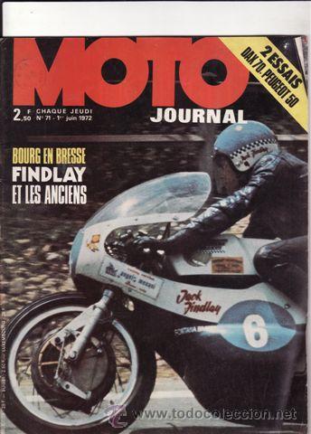 Automobili e Motociclette: REVISTA MOTO JOURNAL N&ordm; 71 A&Ntilde;O 1972. PRUEBA: HONDA DAX ST 70. PRUEBA: PUEGEOT 50.