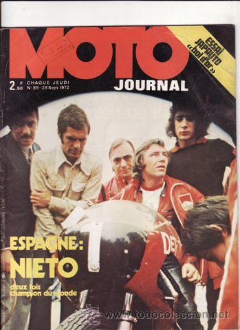 Automobili e Motociclette: REVISTA MOTO JOURNAL N&ordm; 85 A&Ntilde;O 1972. PRUEBA: JAPAUTO 950 SS.