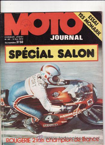 Automobili e Motociclette: REVISTA MOTO JOURNAL N&ordm; 86 A&Ntilde;O 1972. PRUEBA: MONARK 125.