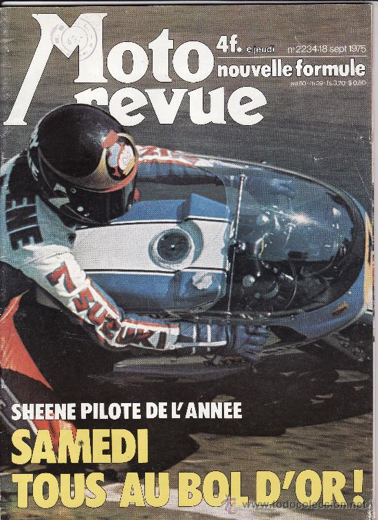 Coches y Motocicletas: REVISTA MOTO REVUE N&ordm; 2234 A&Ntilde;O 1975. PRUEBA. MONTESA COTA 123 T.