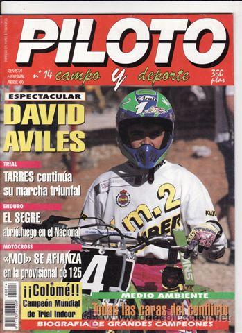 Autos und Motorr&auml;der: REVISTA PILOTO CAMPO Y DEPORTA N&ordm; 14 A&Ntilde;O 1994. PRUEBA: HONDA CR 250. PRUEBA: ALFER VR 250. REPORTAJE