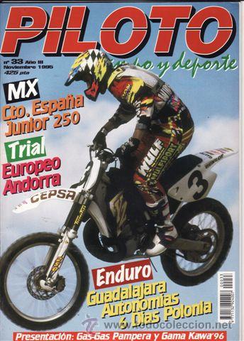 Autos und Motorr&auml;der: REVISTA PILOTO CAMPO Y DEPORTE N&ordm; 33 A&Ntilde;O 1995. REPORTAJES Y DEPORTE PREGUNTAR.