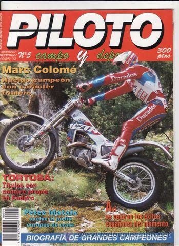 Voitures et Motocyclettes: REVISTA PILOTO CAMPO Y DEPORTE N&ordm; 5 A&Ntilde;O 1993.