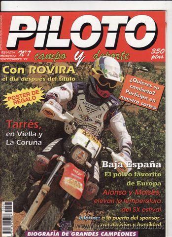 Voitures et Motocyclettes: REVISTA PILOTO CAMPO Y DEPORTE N&ordm; 7 A&Ntilde;O 1993.