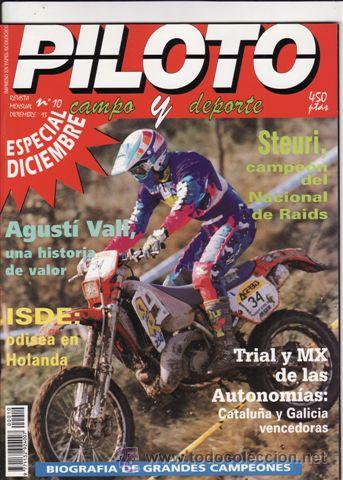 Voitures et Motocyclettes: REVISTA PILOTO CAMPO Y DEPORTE N&ordm; 10 A&Ntilde;O 1993.