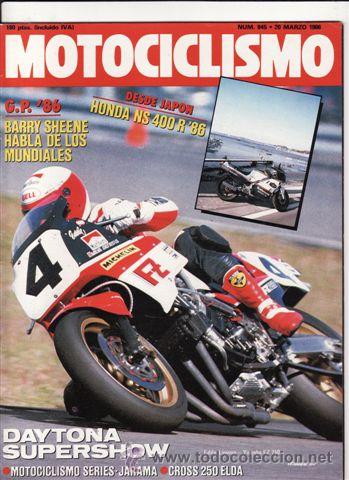 Automobili e Motociclette: REVISTA MOTOCICLISMO N&ordm; 945 A&Ntilde;O 1986. PRUEBA: HONDA NS 400 R. REPORTAJES Y DEPORTE PREGUNTAR.