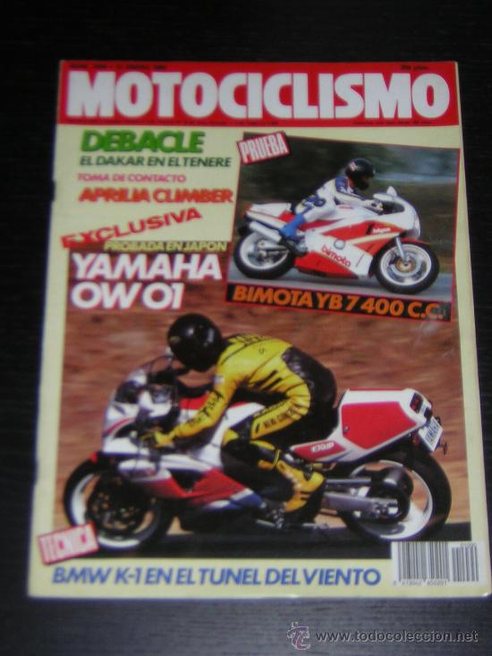 Automobili e Motociclette: MOTOCICLISMO N&ordm; 1090 - ENE 1989 - YAMAHA FZR 750 R OW01 / BUELL 1200 RR / TZR 125 CASTRO / BIMOTA YB