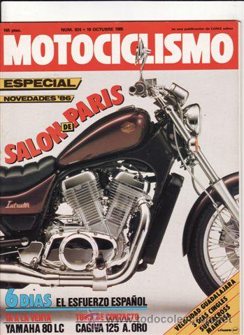 Autos und Motorr&auml;der: REVISTA MOTOCICLISMO N&ordm; 924 A&Ntilde;O 1986. PRUEBA. YAMAHA RD 80 LC. PRUEBA. CAGIVA 125 ALETTA. REPORTAJES