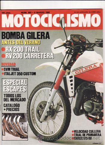 Voitures et Motocyclettes: REVISTA MOTOCICLISMO N&ordm; 893 A&Ntilde;O 1985. PRUEBA: ITALJET 350 CUSTOM. REPORTAJES Y DEPORTE PREGUNTAR.