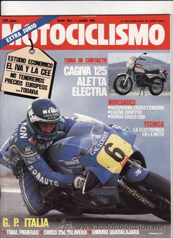 Voitures et Motocyclettes: REVISTA MOTOCICLISMO N&ordm; 904 A&Ntilde;O 1985. PRUEBA: CAGIVA ALTTA ELECTRA 125. REPORTAJES Y DEPORTE PREGUNT