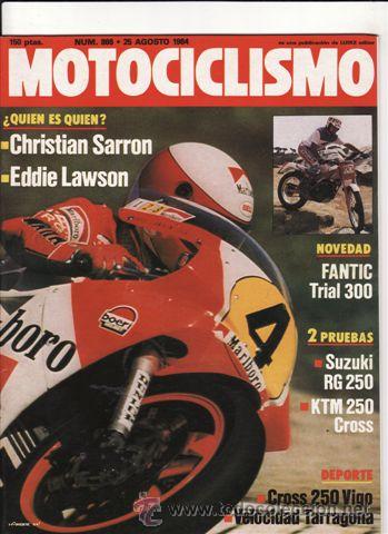 Autos und Motorr&auml;der: REVISTA MOTOCICLISMO N&ordm; 866 A&Ntilde;O 1984. PRUEBA. FANTIC TRIAL 300. PRUEBA. KTM MX 250. REPORTAJES Y DEP