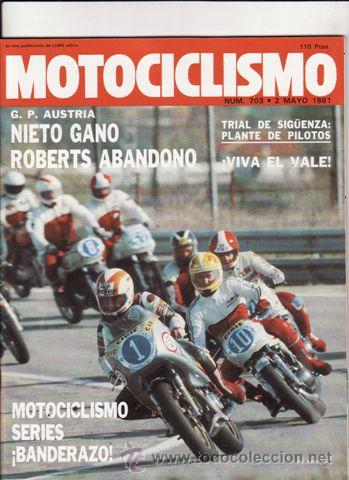 Automobili e Motociclette: REVISTA MOTOCICLISMO N&ordm; 703 A&Ntilde;O 1981. PRUEBA: SWM 320 GUANACO.