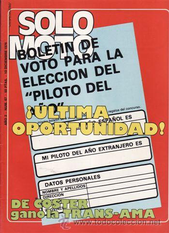 Automobili e Motociclette: REVISTA SOLO MOTO ACTUAL N&ordm; 67 A&Ntilde;O 1976. PRUEBA: HARLEY SPORTER HLH 1000. LAVERDA 1000.