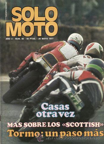 Voitures et Motocyclettes: REVISTA SOLO MOTO ACTUAL N&ordm; 90 A&Ntilde;O 1977. PRUEBA: TORROT CITY. REPORTAJES Y DEPORTE PREGUNTAR.