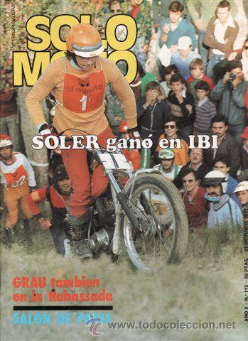 Autos und Motorr&auml;der: REVISTA SOLO MOTO ACTUAL N&ordm; 112 A&Ntilde;O 1977.