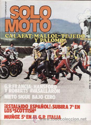Cars and Motorcycles: REVISTA SOLO MOTO ACTUAL N&ordm; 140 A&Ntilde;O 1978.