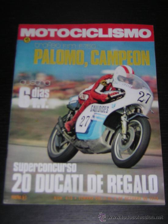 Automobili e Motociclette: MOTOCICLISMO N&ordm; 479 - OCT 1976 - SALON COLONIA / MOTO CROSS / TRIAL