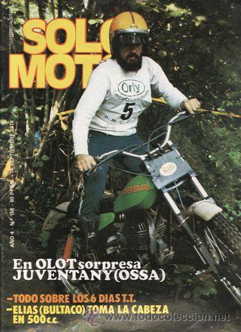 Automobili e Motociclette: REVISTA SOLO MOTO ACTUAL N&ordm; 158 A&Ntilde;O 1978.