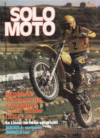 Automobili e Motociclette: REVISTA SOLO MOTO ACTUAL N&ordm; 154 A&Ntilde;O 1978.