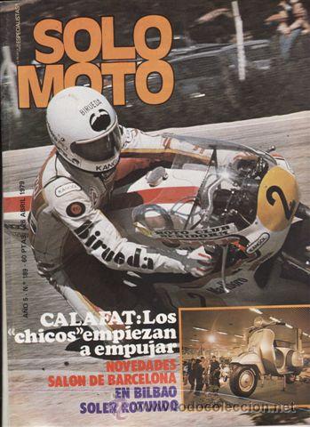 Automobili e Motociclette: REVISTA SOLO MOTO ACTUAL N&ordm; 189 A&Ntilde;O 1979.