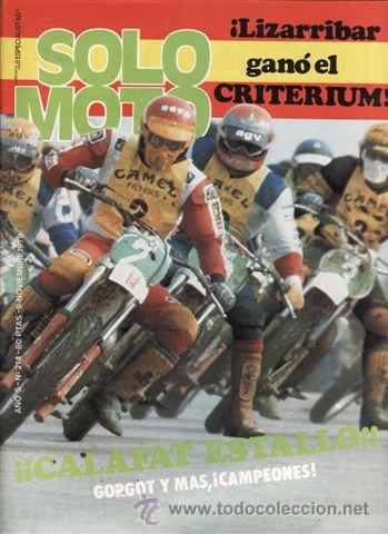 Automobili e Motociclette: REVISTA SOLO MOTO ACTUAL N&ordm; 214 A&Ntilde;O 1979.