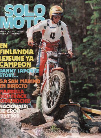 Automobili e Motociclette: REVISTA SOLO MOTO ACTUAL N&ordm; 346 A&Ntilde;O 1982.