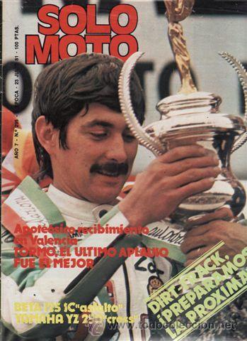 Automobili e Motociclette: REVISTA SOLO MOTO ACTUAL N&ordm; 295 A&Ntilde;O 1981.