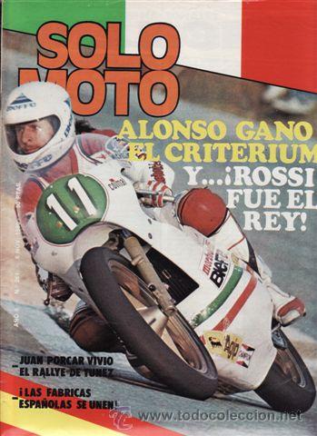 Automobili e Motociclette: REVISTA SOLO MOTO ACTUAL N&ordm; 261 A&Ntilde;O 1980.
