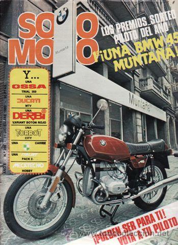 Coches y Motocicletas: REVISTA SOLO MOTO ACTUAL N&ordm; 266 A&Ntilde;O 1980. CONTACTO: MONTESA COTA 200. PRUEBA: ANVIAM 125.
