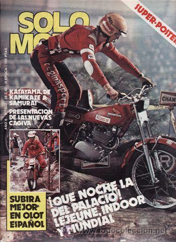 Automobili e Motociclette: REVISTA SOLO MOTO ACTUAL N&ordm; 322 A&Ntilde;O 1982. PRESENTACI&Oacute;N: KTM 50.