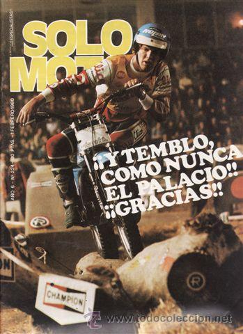 Automobili e Motociclette: REVISTA SOLO MOTO ACTUAL N&ordm; 224 A&Ntilde;O 1980. PRUEBA: MONTESA CAPPRA 125 VF. CONTACTO: YAMAHA 125 CROSS.