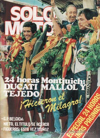 Autos und Motorr&auml;der: REVISTA SOLO MOTO ACTUAL N&ordm; 246 A&Ntilde;O 1980.