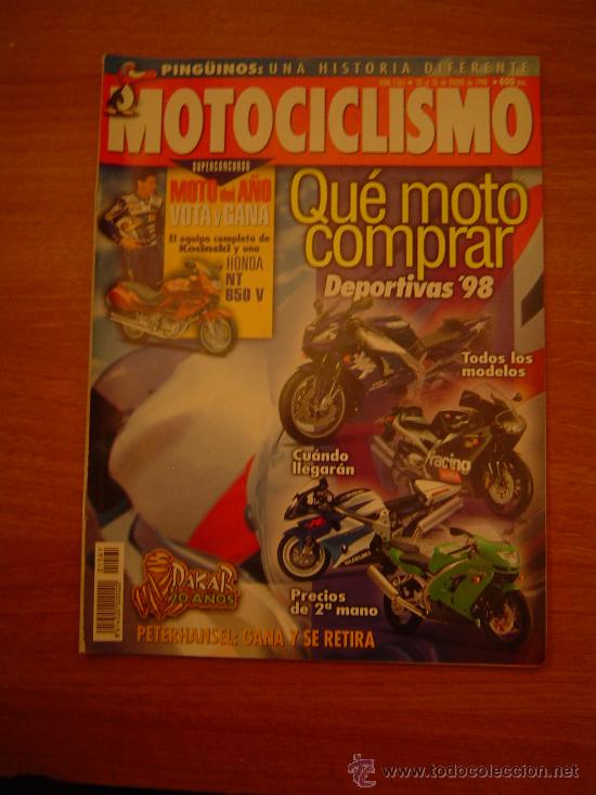 Autos und Motorr&auml;der: REVISTA MOTOCICLISMO N&ordm; 1561 ,DEL 20 .26. DE ENERO 1998