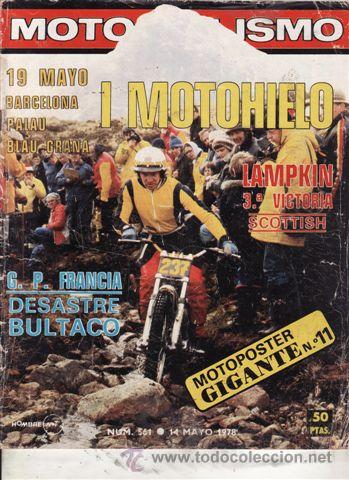 Carros e motociclos: REVISTA MOTOCICLISMO N&ordm; 561 A&Ntilde;O 1978.