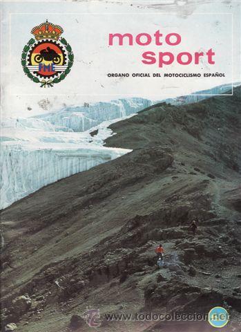 Voitures et Motocyclettes: REVISTA MOTO SPORT N&ordm; 63 A&Ntilde;O 1976.