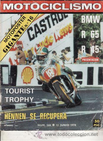 Automobili e Motociclette: REVISTA MOTOCICLISMO N&ordm; 566 A&Ntilde;O 1978. PRUEBA: BMW R 45. PRUEBA: bmw r 65.