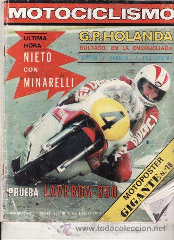 Carros e motociclos: REVISTA MOTOCICLISMO N&ordm; 568 A&Ntilde;O 1978. PRUEBA: LAVERDA 350.