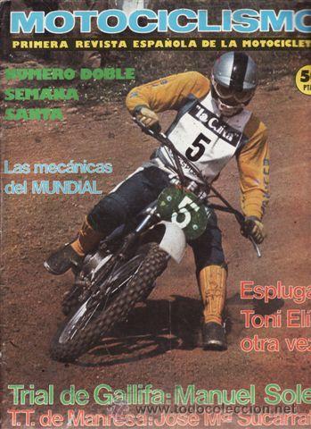 Carros e motociclos: REVISTA MOTOCICLISMO N&ordm; 504 - 505 A&Ntilde;O 1977. PRUEBA: MORINI 125.