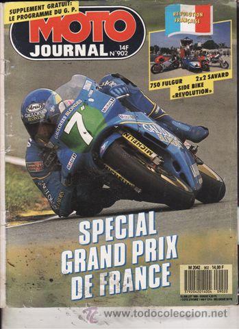 Coches y motocicletas: REVISTA MOTO JOURNAL N&ordm; 902 A&Ntilde;O 1989. PRUEBA: YAMAHA 1100 VIRAGO.
