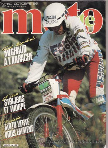Voitures et Motocyclettes: MAGAZINE MOTO VERTE N&ordm; 150 A&Ntilde;O 1986.