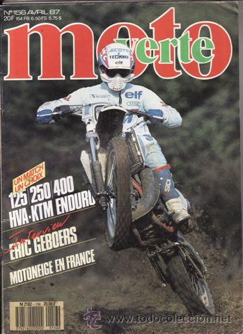 Voitures et Motocyclettes: MAGAZINE MOTO VERTE N&ordm; 156 A&Ntilde;O 1987.