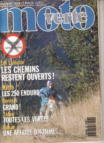 Voitures et Motocyclettes: MAGAZINE MOTE VERTE N&ordm; 201 A&Ntilde;O 1991.