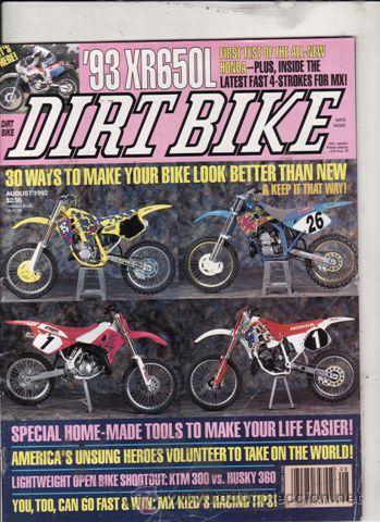Voitures et Motocyclettes: MAGAZINE DIRK BIKE N&ordm; 8 VOLUME 22 A&Ntilde;O 1992.