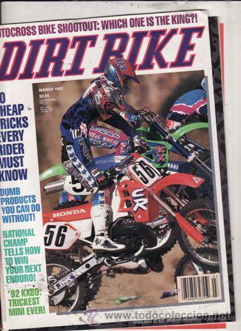 Voitures et Motocyclettes: MAGAZINE DIRT BIKE N&ordm; 3 VOLUME 22 A&Ntilde;O 1992.