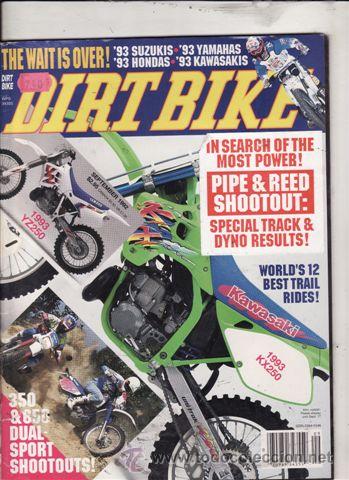 Voitures et Motocyclettes: MAGAZINE DIRT BIKE N&ordm; 9 VOLUME 22 A&Ntilde;O 1992.