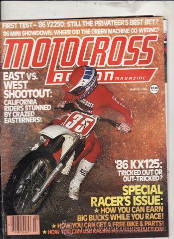 Automobili e Motociclette: MAGAZIEN MOTOCROSS ACTION N&ordm; 3 VOLUME 14 A&Ntilde;O 1986.