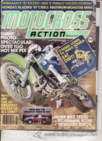 Automobili e Motociclette: MAGAZINE MOTOCROSS CENTER N&ordm; 2 VOLUMEN 15 A&Ntilde;O 1987.