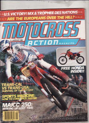Voitures et Motocyclettes: MAGAZINE MOTOCORSS ACTION N&ordm; 1 VOLUME 11 A&Ntilde;O 1983.