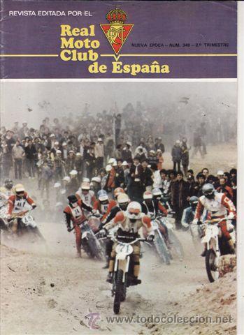 Autos und Motorr&auml;der: REVISTA REAL MOTO CLUB DE ESPA&Ntilde;A N&ordm; 349 A&Ntilde;O 1979