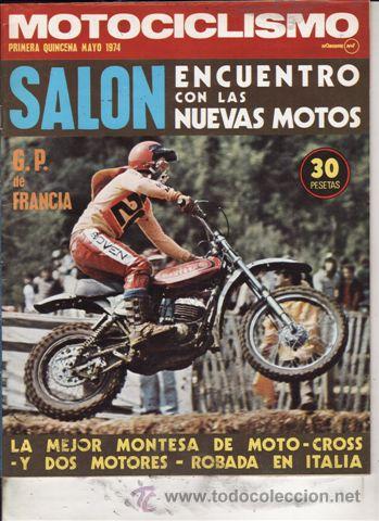 Automobili e Motociclette: REVISTA MOTOCICLISMO N&ordm; 1&ordf; QUINCENA DE MAYO A&Ntilde;O 1974. PRUEBA: BMW R 90 S.